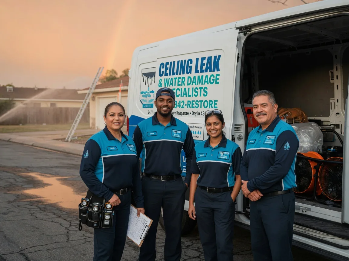 Ceiling Leak Cleanup company in Tollhouse, CA